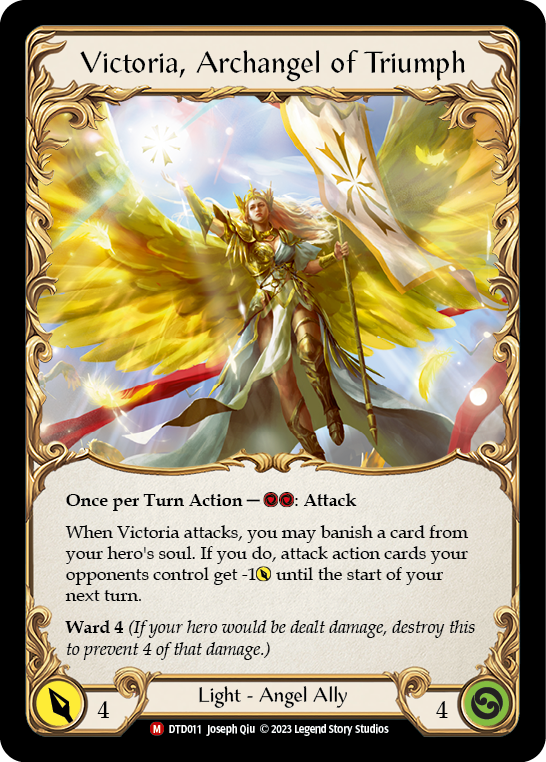 Figment of Triumph // Victoria, Archangel of Triumph [DTD011 //] (Dusk Till Dawn) | Card Citadel