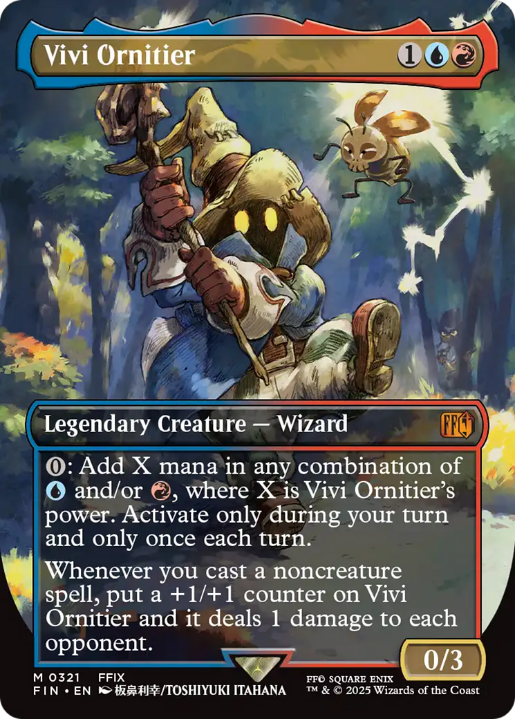 Vivi Ornitier (Borderless) [FINAL FANTASY] | Card Citadel