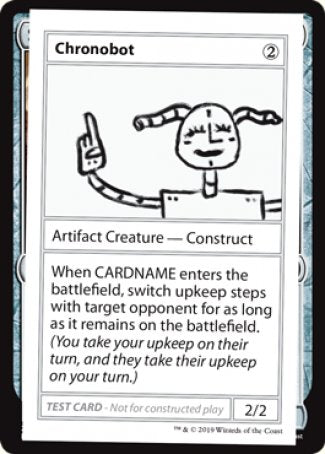 Chronobot (2021 Edition) [Mystery Booster Playtest Cards] | Card Citadel