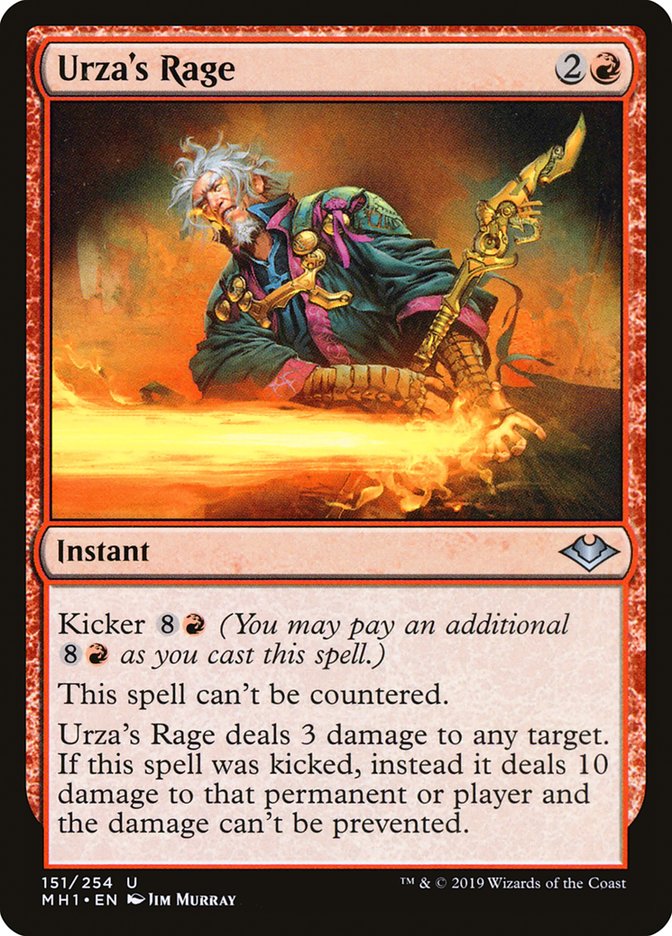 Urza's Rage [Modern Horizons] | Card Citadel