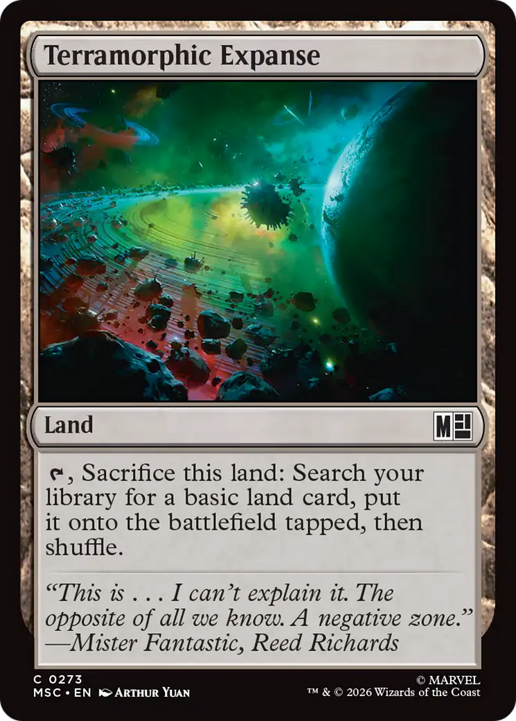 Terramorphic Expanse (0273) [Marvel Super Heroes Commander] | Card Citadel