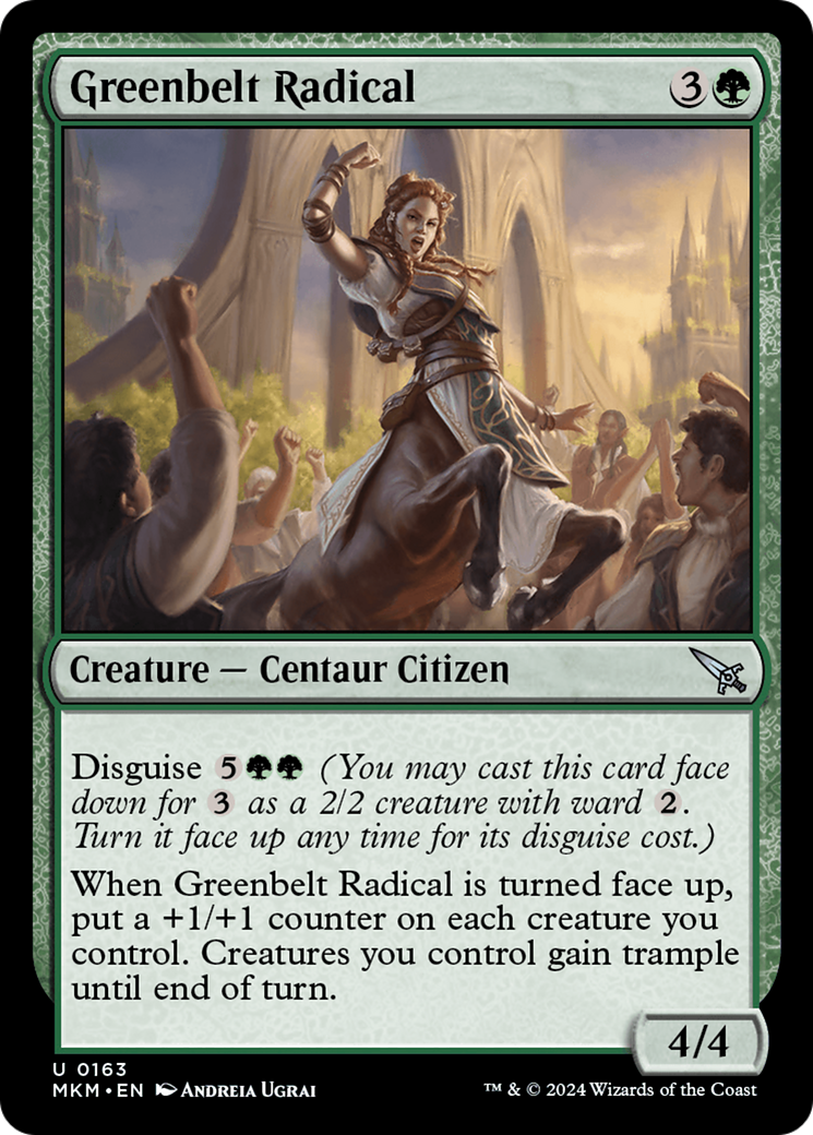 Greenbelt Radical [Murders at Karlov Manor] | Card Citadel