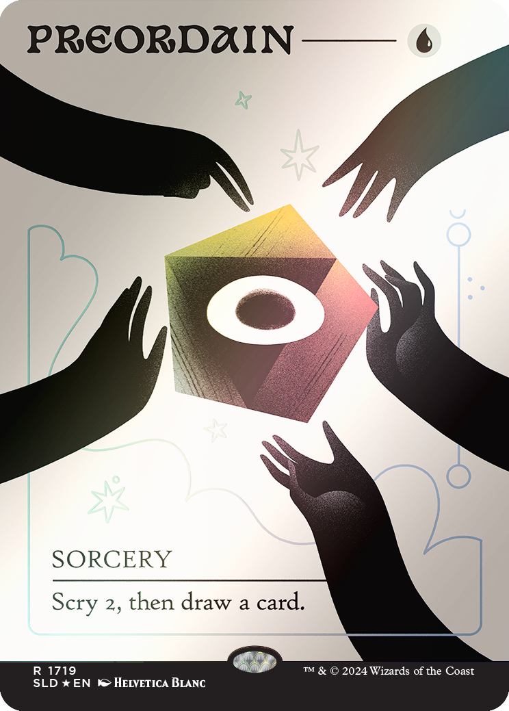 Preordain (1719) (Rainbow Foil) [Secret Lair Drop Series] | Card Citadel