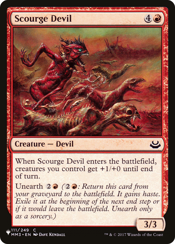 Scourge Devil [The List Reprints] | Card Citadel