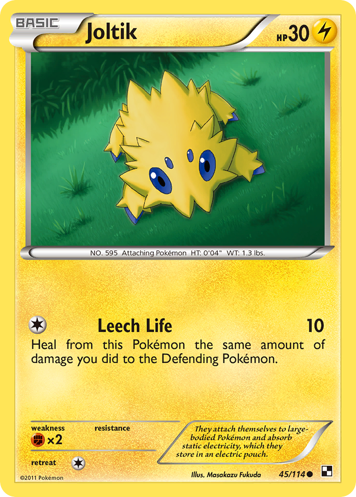 Joltik (45/114) [Black & White: Base Set] | Card Citadel