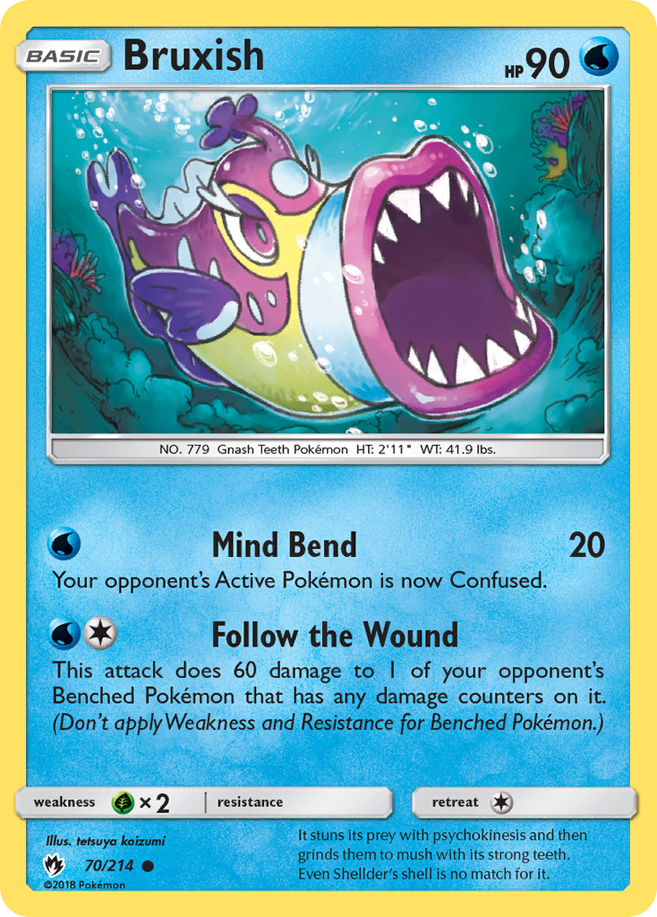 Bruxish (70/214) [Sun & Moon: Lost Thunder] | Card Citadel