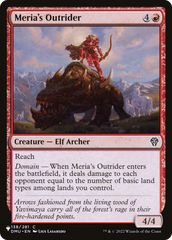 Meria's Outrider [The List Reprints] | Card Citadel