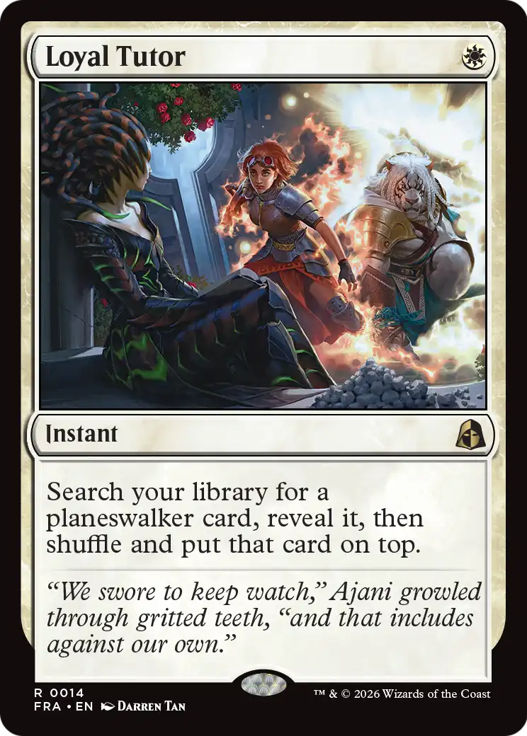 Loyal Tutor [Reality Fracture] | Card Citadel