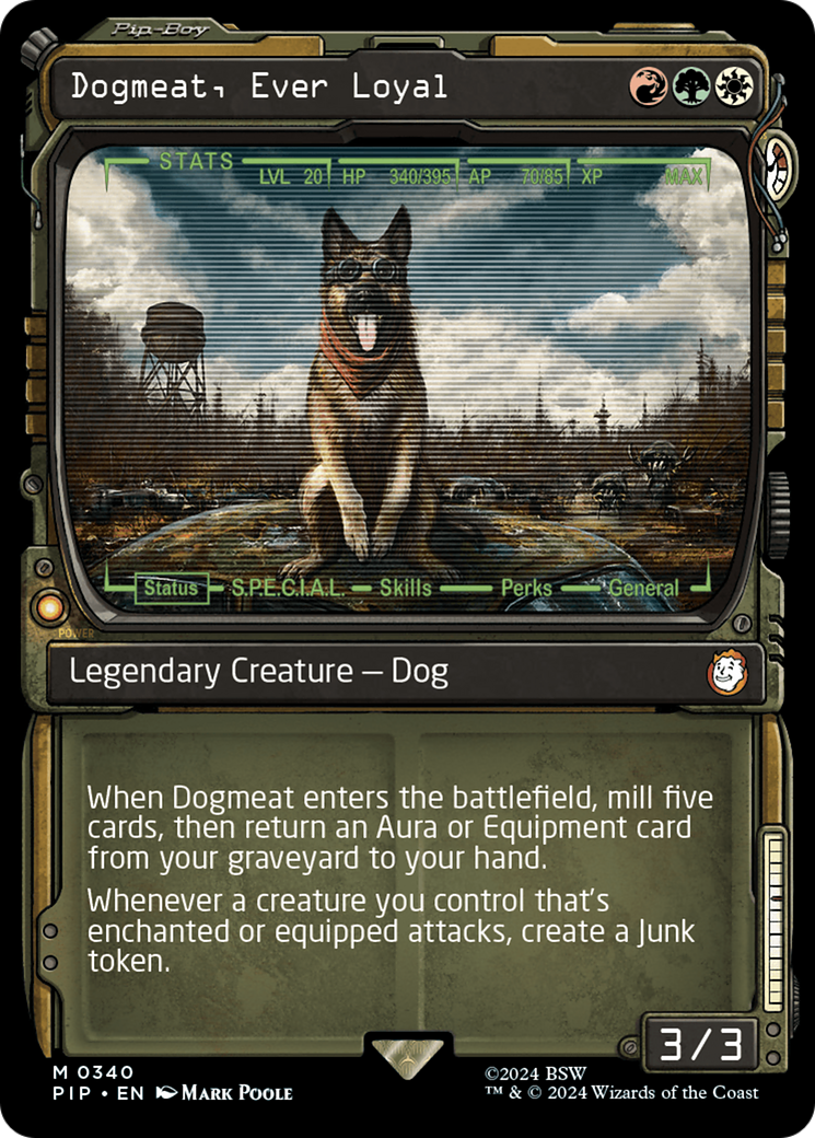 Dogmeat, Ever Loyal (Showcase) [Fallout] | Card Citadel