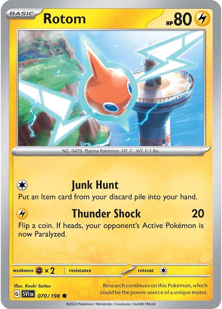 Rotom (070/198) [Scarlet & Violet: Base Set] | Card Citadel