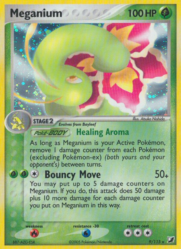 Meganium (9/115) (Theme Deck Exclusive) [EX: Unseen Forces] | Card Citadel