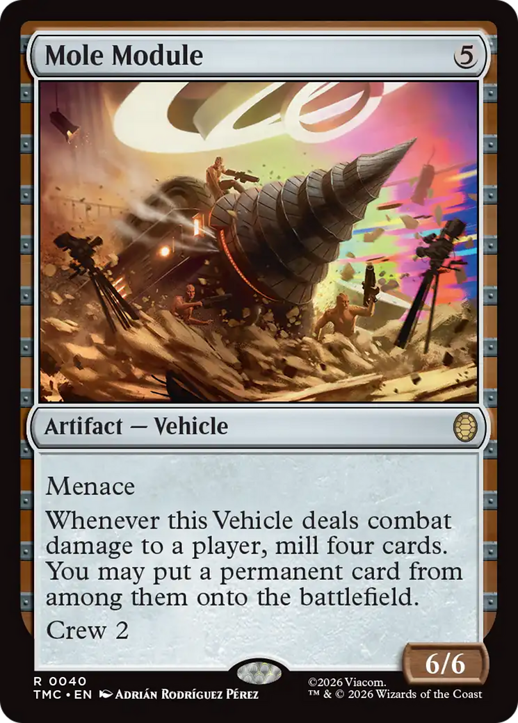 Mole Module [Teenage Mutant Ninja Turtles Commander] | Card Citadel