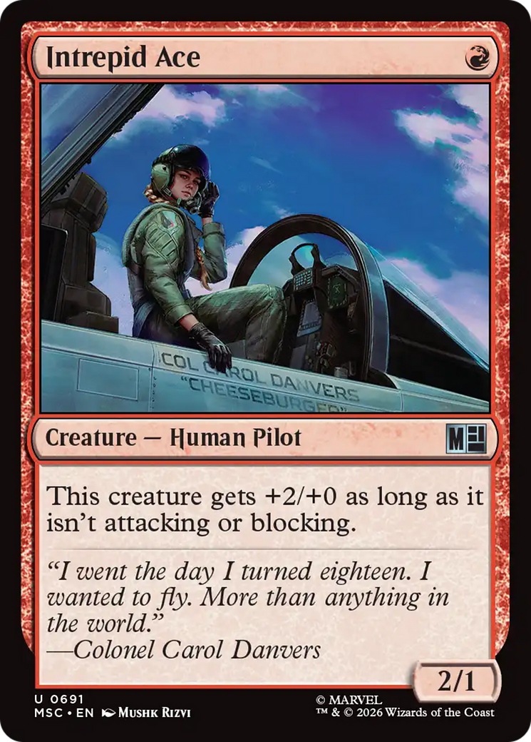 Intrepid Ace [Marvel Super Heroes Commander] | Card Citadel