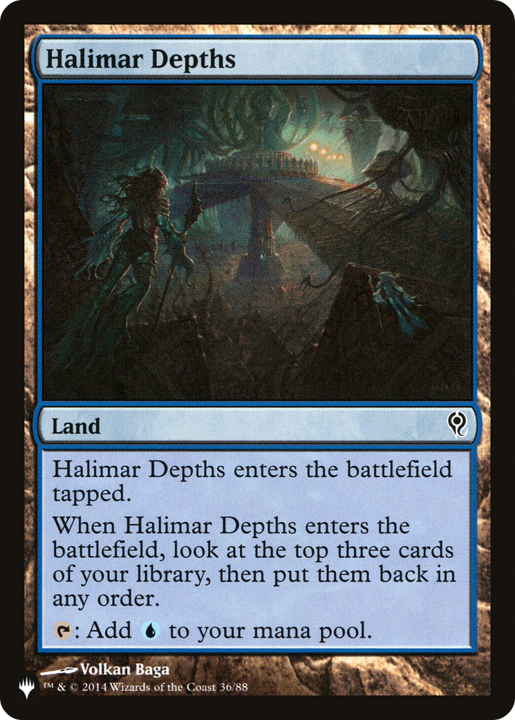 Halimar Depths [The List Reprints] | Card Citadel