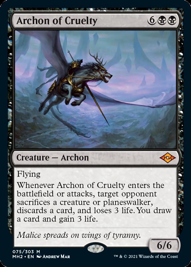 Archon of Cruelty [Modern Horizons 2] | Card Citadel