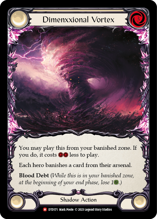 Dimenxxional Vortex [DTD171] (Dusk Till Dawn) | Card Citadel