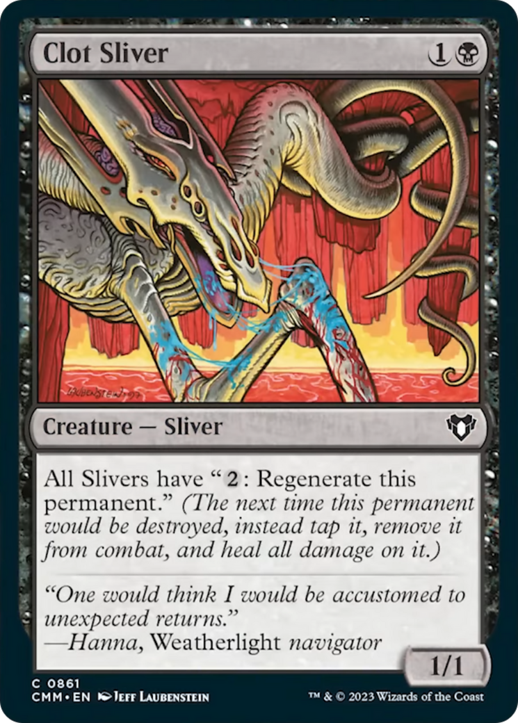 Clot Sliver [Commander Masters] | Card Citadel