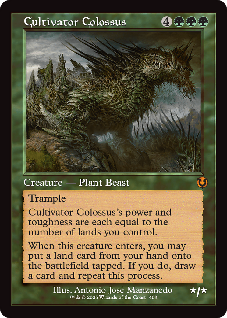 Cultivator Colossus (Retro Frame) [Innistrad Remastered] | Card Citadel