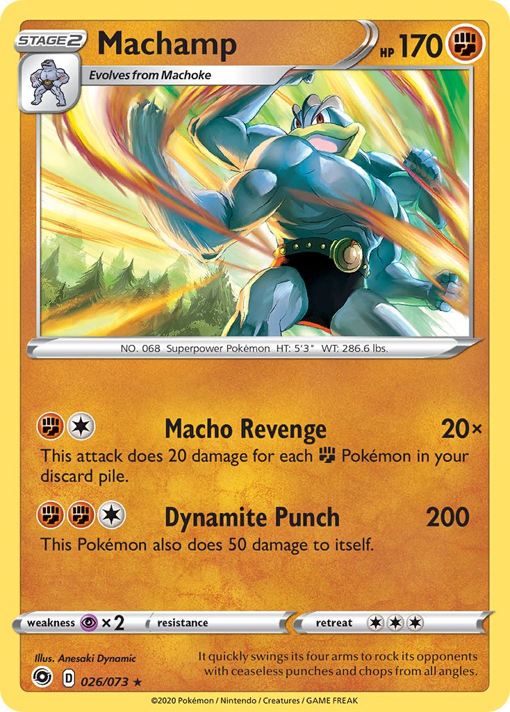 Machamp (026/073) [Sword & Shield: Champion's Path] | Card Citadel