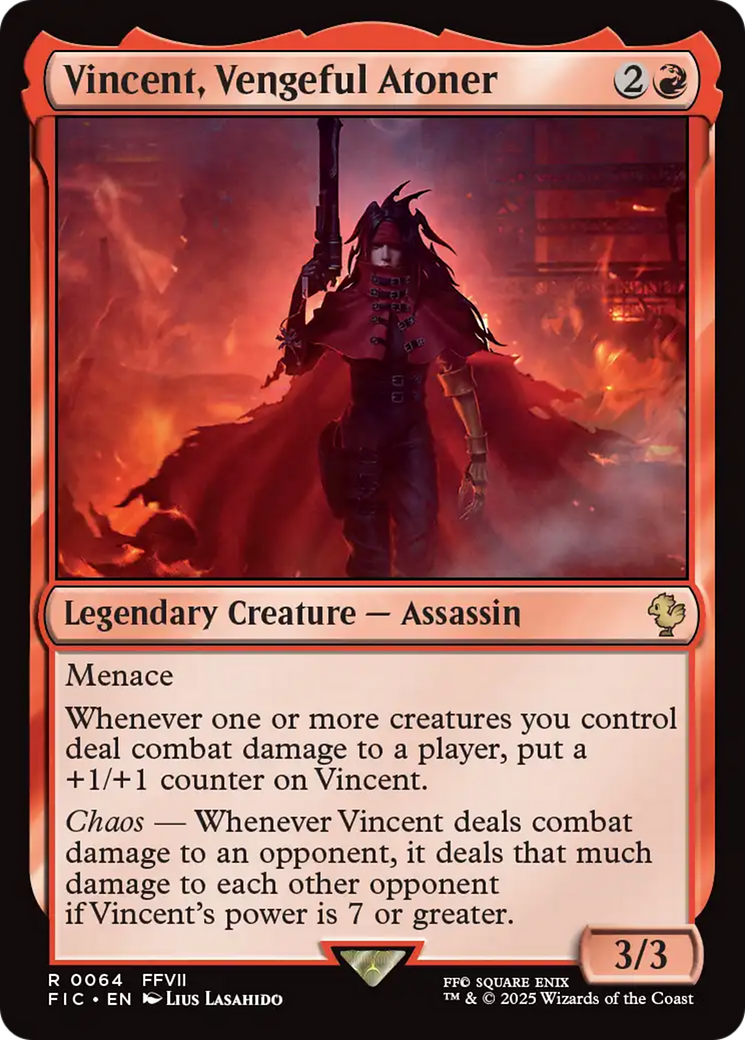 Vincent, Vengeful Atoner [FINAL FANTASY Commander] | Card Citadel