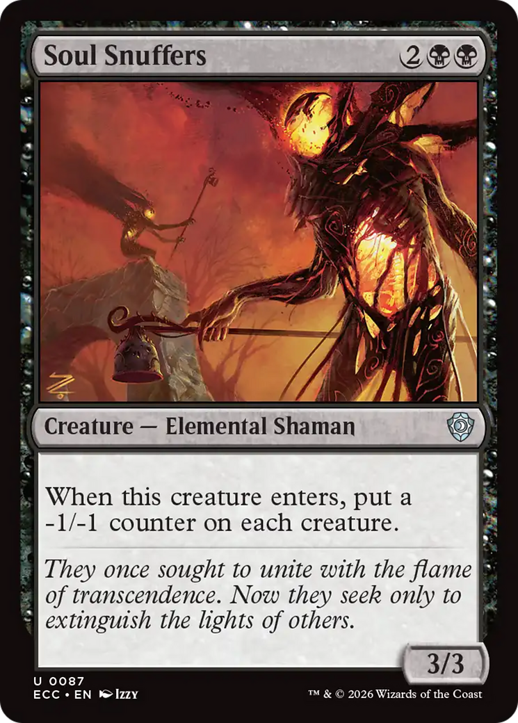 Soul Snuffers [Lorwyn Eclipsed Commander] | Card Citadel
