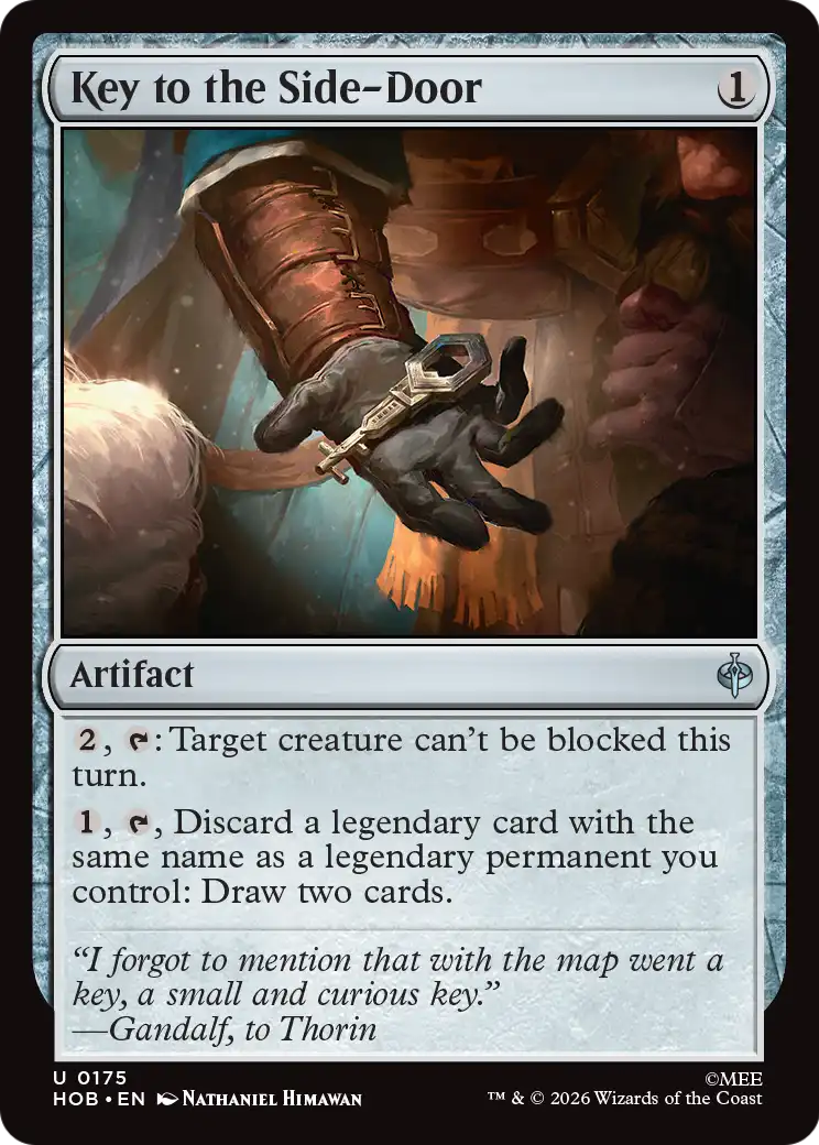 Key to the Side-Door [The Hobbit] | Card Citadel