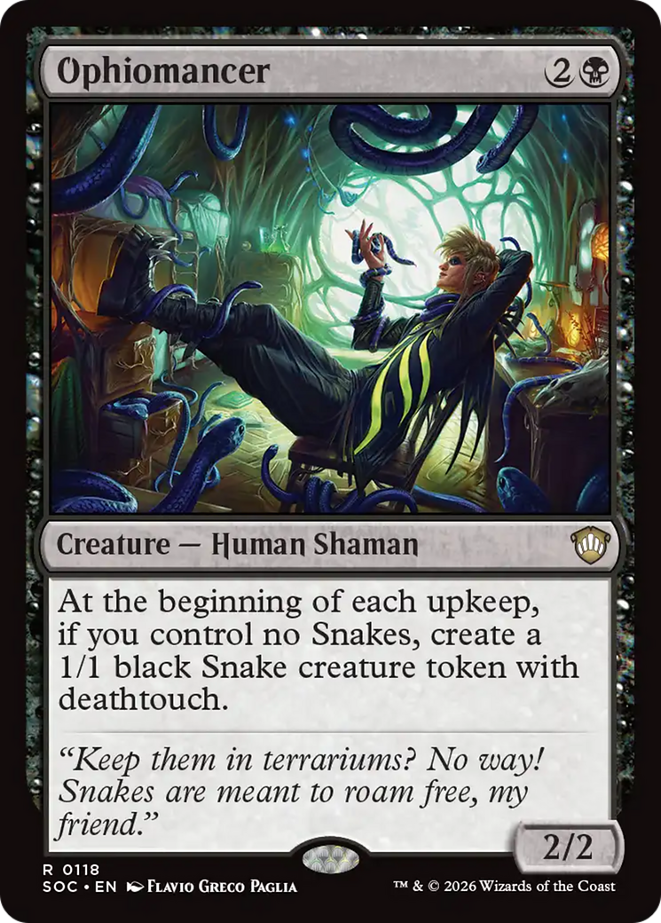 Ophiomancer [Secrets of Strixhaven Commander] | Card Citadel
