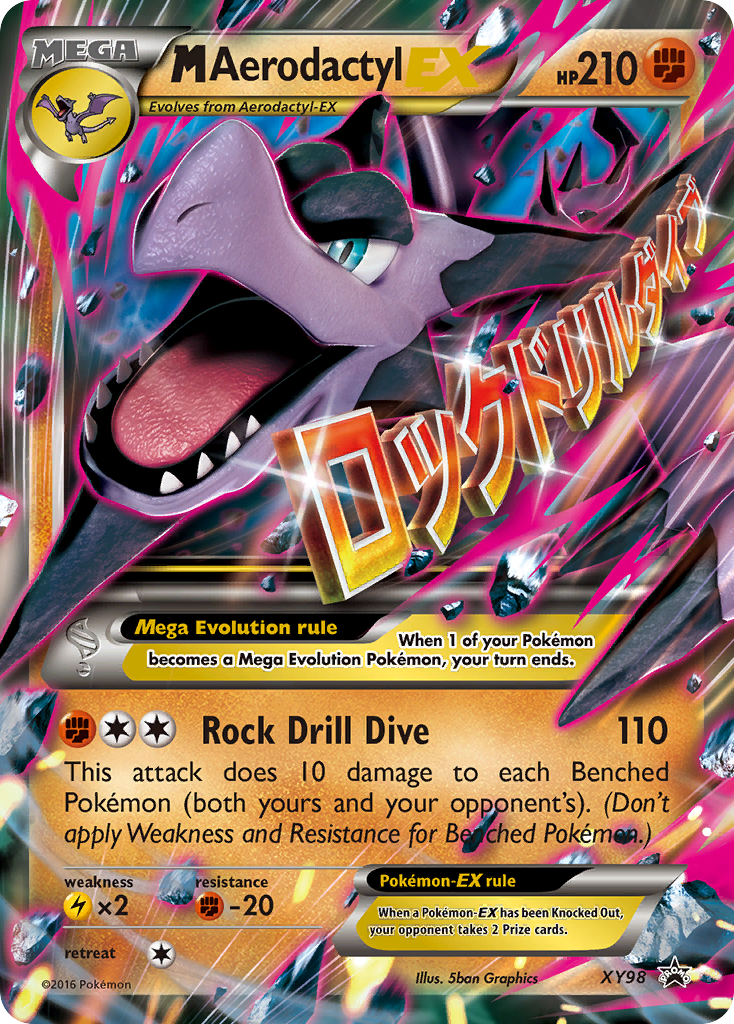 M Aerodactyl EX (XY98) [XY: Black Star Promos] | Card Citadel