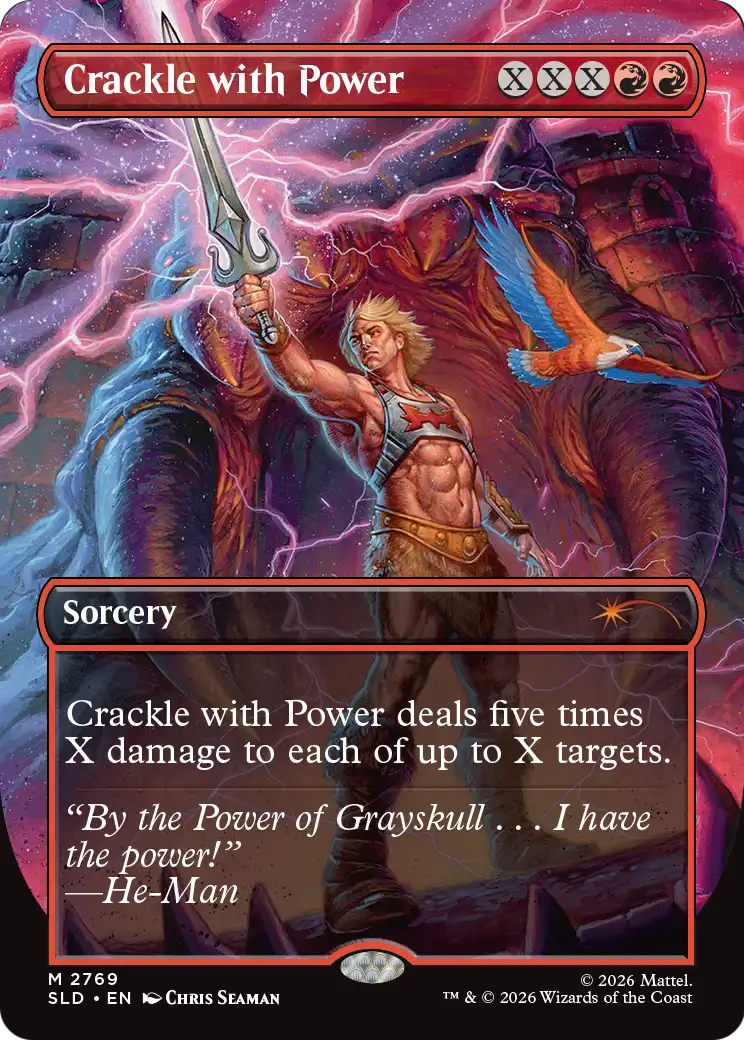 Crackle with Power [Secret Lair Drop Series] | Card Citadel