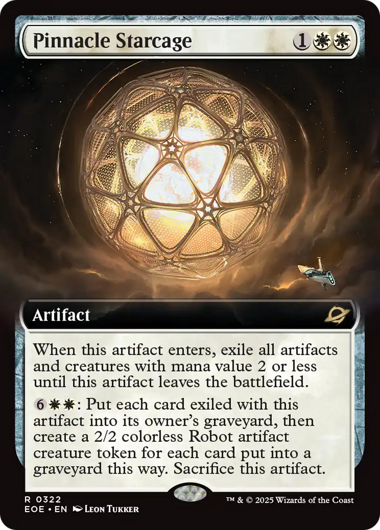 Pinnacle Starcage (Extended Art) [Edge of Eternities] | Card Citadel