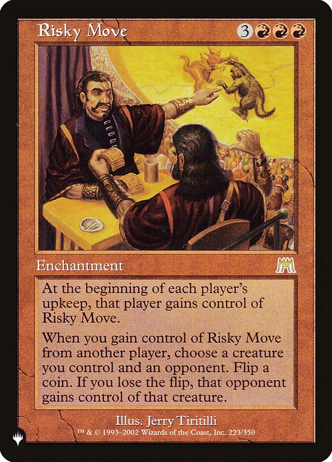 Risky Move [Secret Lair: Heads I Win, Tails You Lose] | Card Citadel