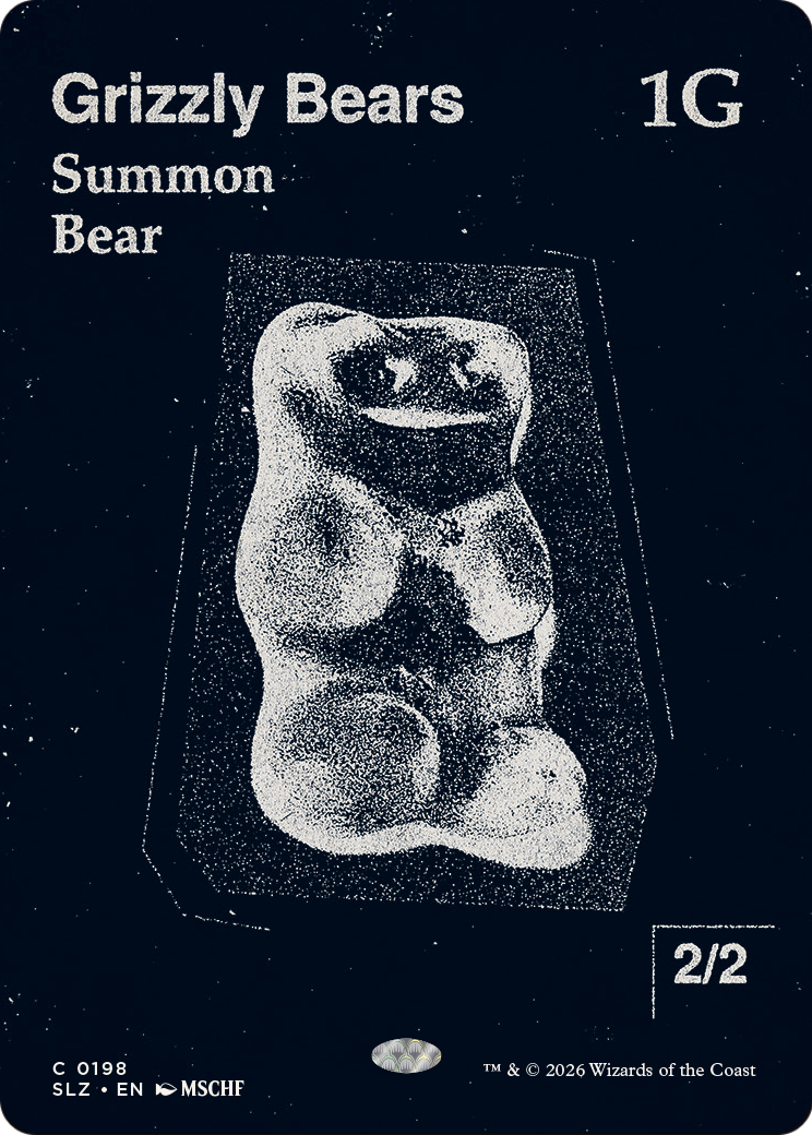 Grizzly Bears (0198) [Secret Lair x MSCHF: The Zeta Set] | Card Citadel