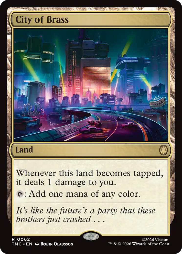 City of Brass [Teenage Mutant Ninja Turtles Commander] | Card Citadel