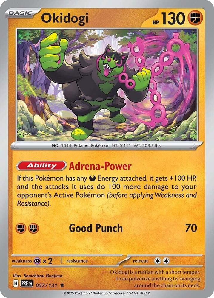 Okidogi (057/131) [Scarlet & Violet: Prismatic Evolutions] | Card Citadel