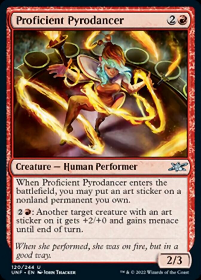 Proficient Pyrodancer [Unfinity] | Card Citadel