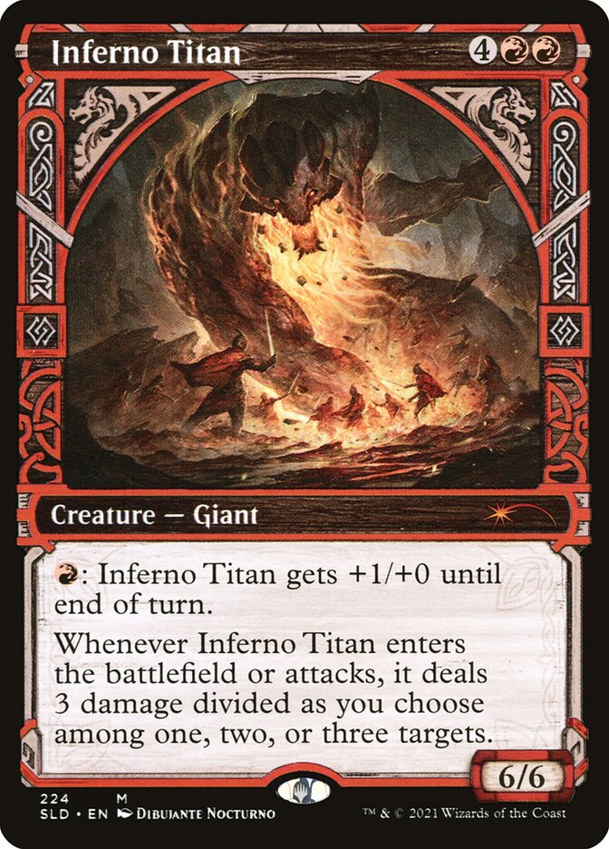 Inferno Titan [Secret Lair Drop Series] | Card Citadel