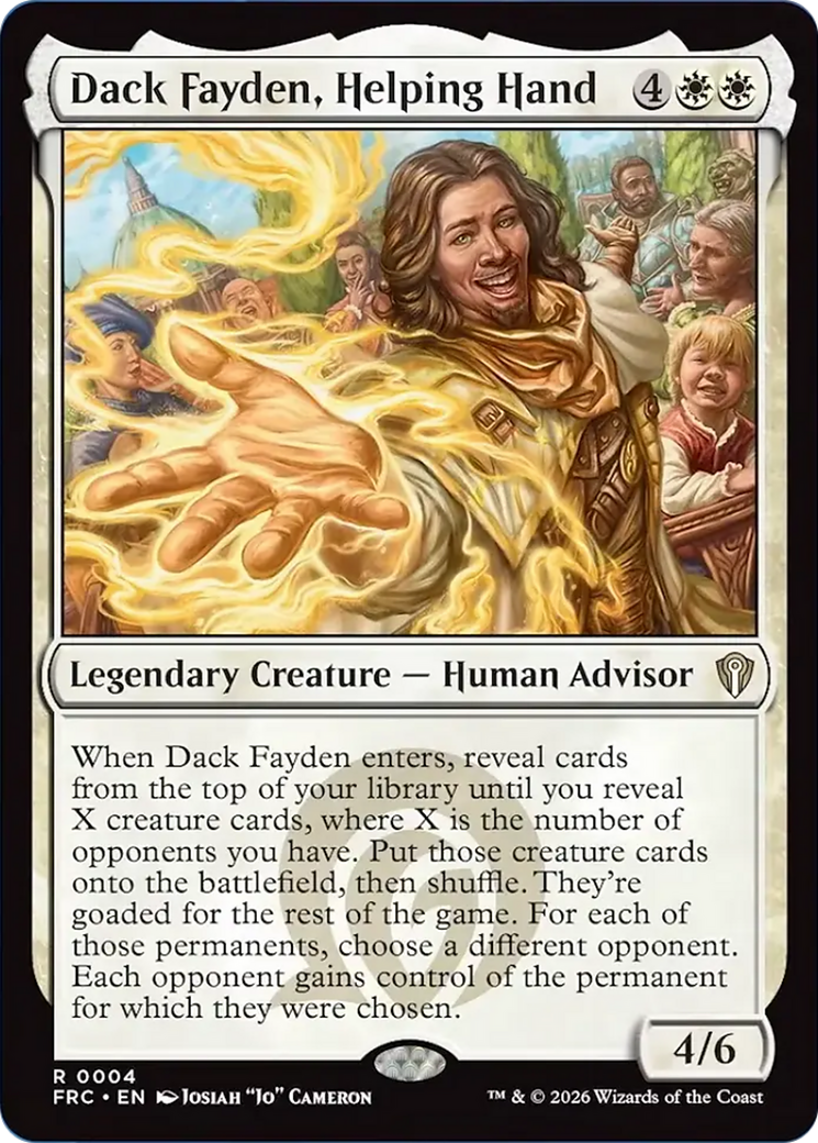 Dack Fayden, Helping Hand [Reality Fracture Commander] | Card Citadel