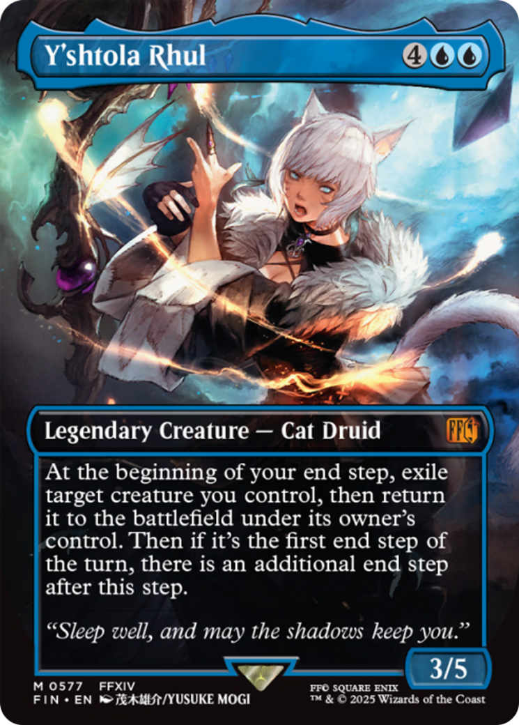 Y'shtola Rhul (Borderless) [FINAL FANTASY] | Card Citadel