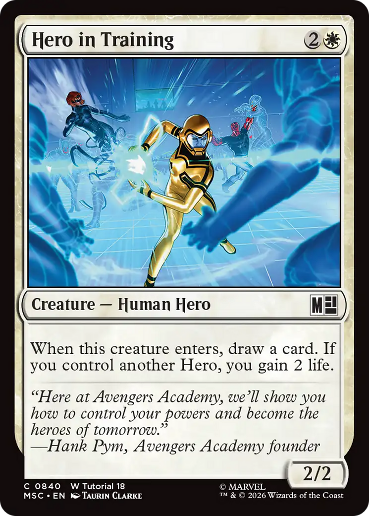 Hero in Training [Marvel Super Heroes Commander] | Card Citadel