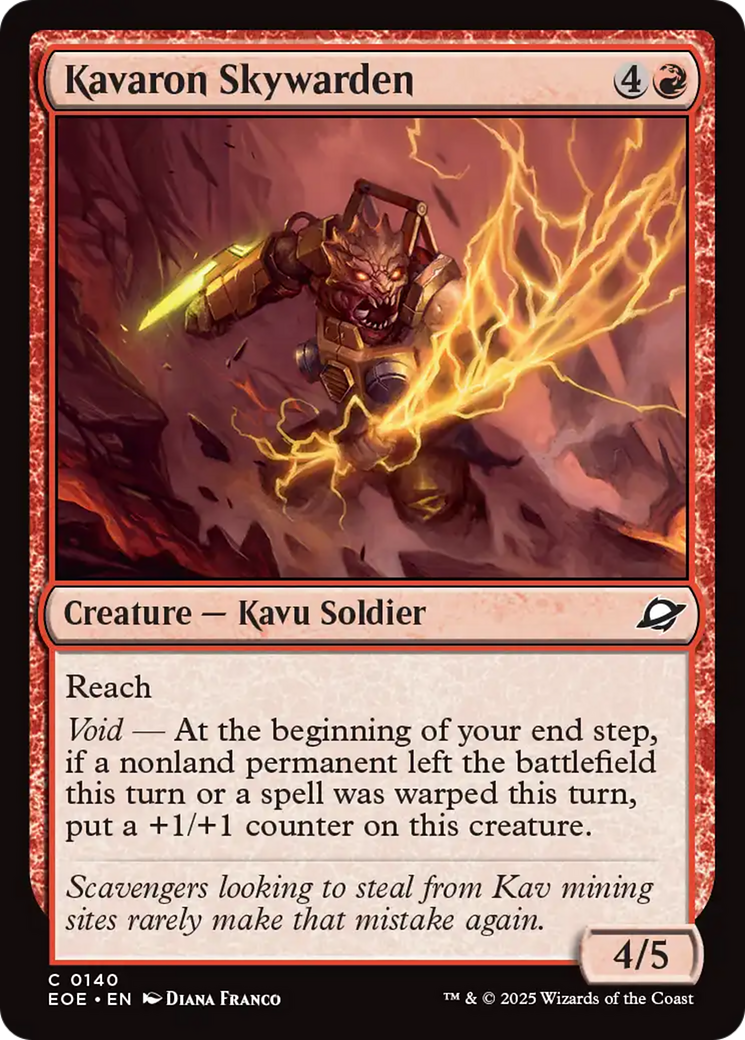 Kavaron Skywarden [Edge of Eternities] | Card Citadel
