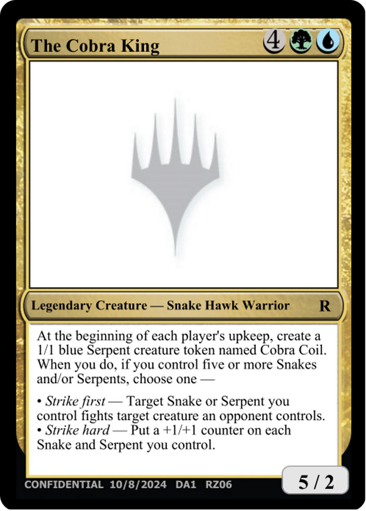 The Cobra King [Unknown Event] | Card Citadel
