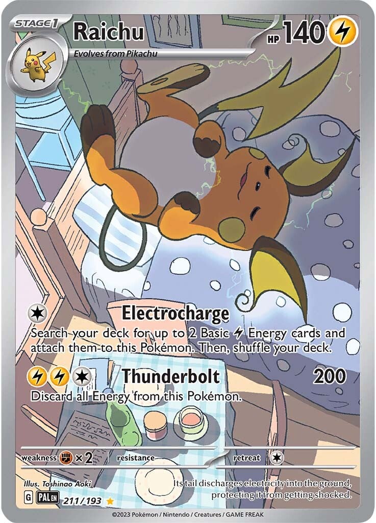 Raichu (211/193) [Scarlet & Violet: Paldea Evolved] | Card Citadel