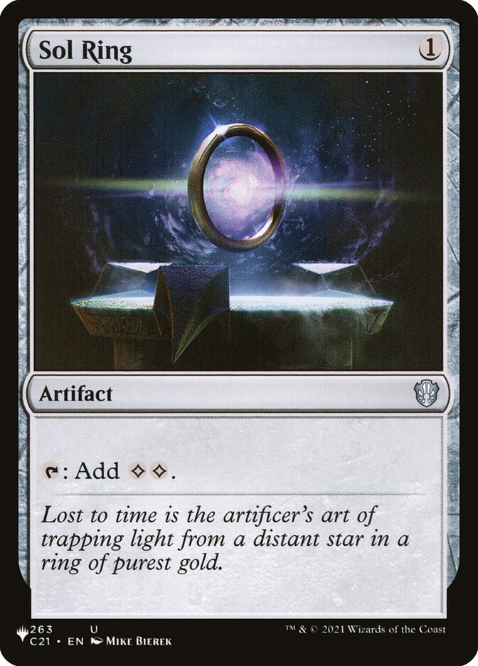 Sol Ring [Secret Lair: Heads I Win, Tails You Lose] | Card Citadel