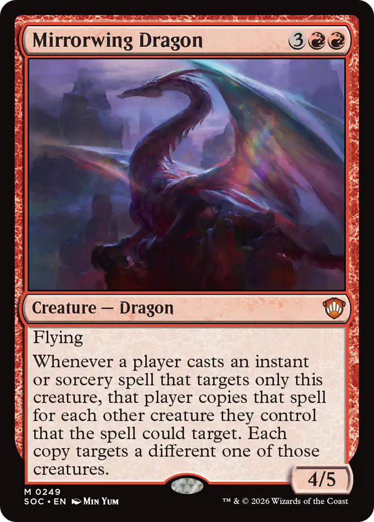 Mirrorwing Dragon [Secrets of Strixhaven Commander] | Card Citadel