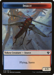 Treasure // Insect Double-Sided Token [Secret Lair: Heads I Win, Tails You Lose Tokens] | Card Citadel
