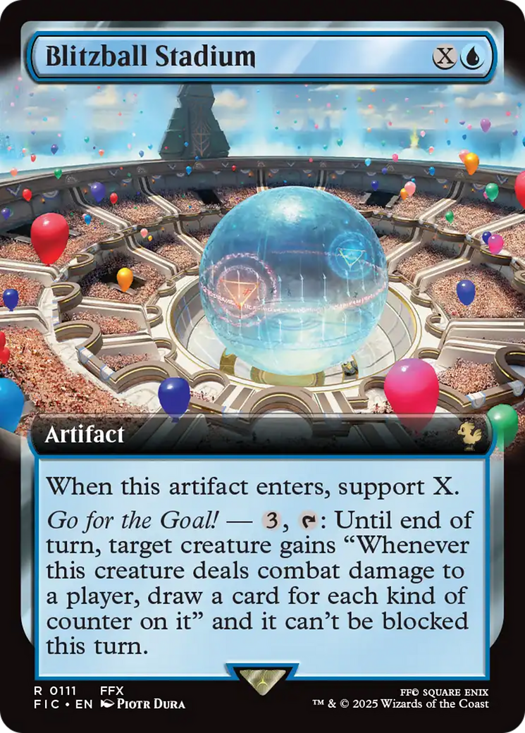 Blitzball Stadium (Extended Art) [FINAL FANTASY Commander] | Card Citadel