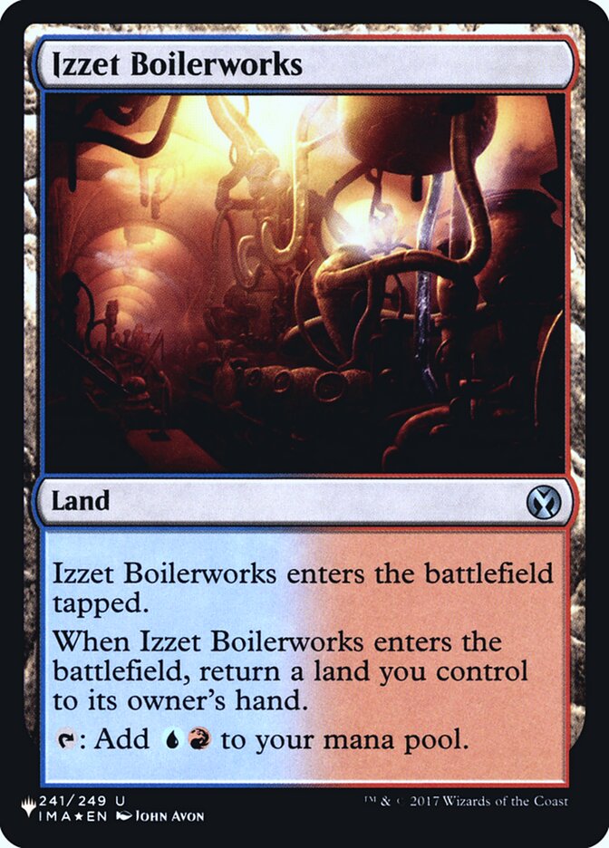 Izzet Boilerworks [Secret Lair: Heads I Win, Tails You Lose] | Card Citadel