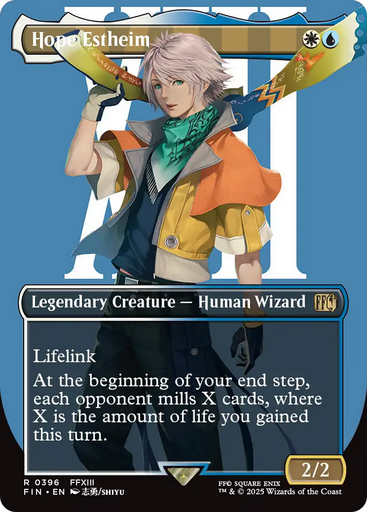 Hope Estheim (Borderless) [FINAL FANTASY] | Card Citadel