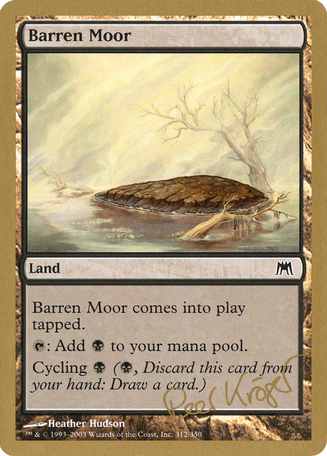 Barren Moor (Peer Kroger) [World Championship Decks 2003] | Card Citadel