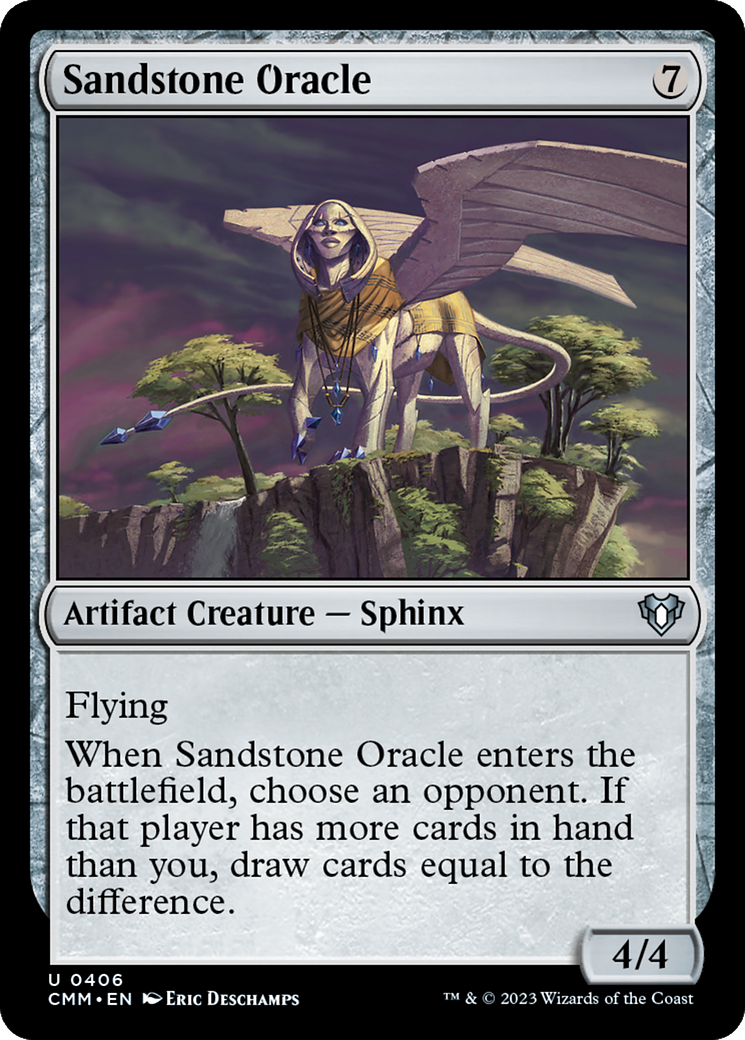 Sandstone Oracle [Commander Masters] | Card Citadel